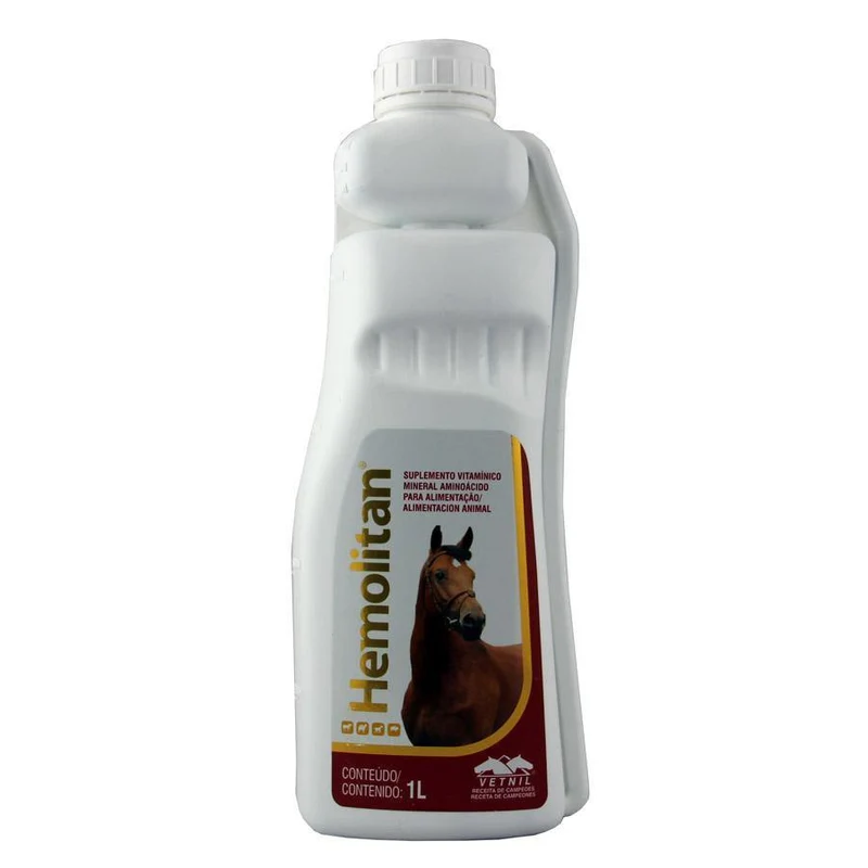 Suplemento Hemolitan para Equinos 1LT