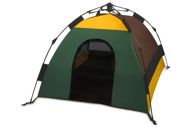 Casa de Campaña Pop-Up para Perros - Moss (Verde Musgo) | Pet P.L.A.Y.
