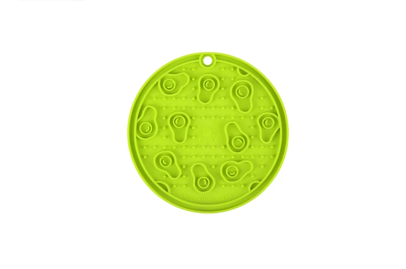 EverLick Mat ZoomieRex para Perros y Gatos - Aguacate (Chico) y Piña (Grande) | Pet P.L.A.Y.