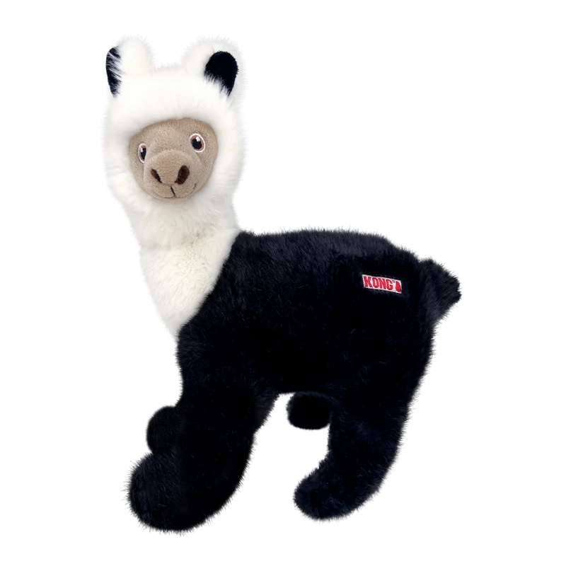 Toughz Llama - Juguete Resistente de Peluche para Perros con Doble Sonaja | KONG