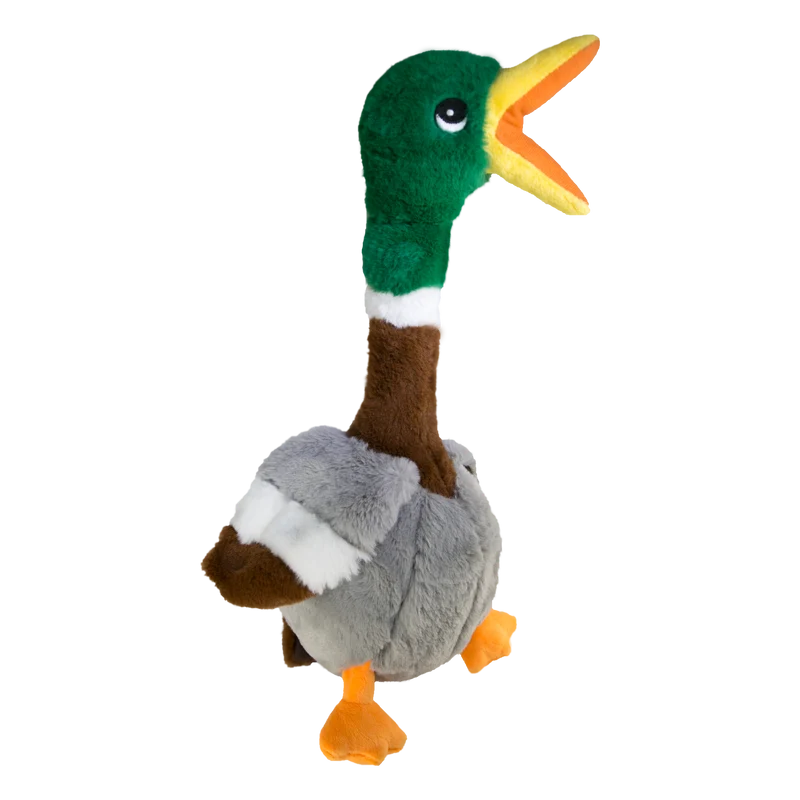 Shakers Honkers Duck - Juguete de Peluche con Sonido para Perros | KONG
