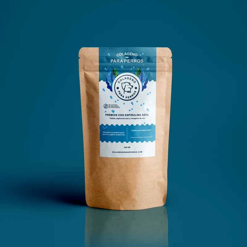 Premios con Espirulina Azul, Colágeno y Tallow para Perros - Nutrición y Vitalidad