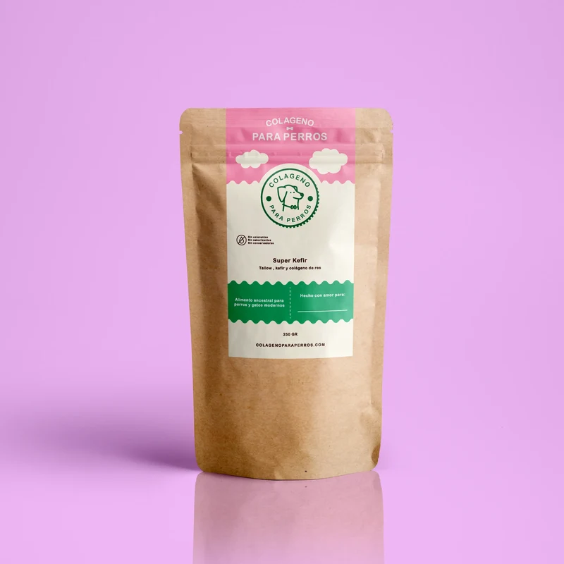 Premios Super Kefir con Probióticos y Colágeno para Perros - Salud Digestiva, Articular y Vitalidad