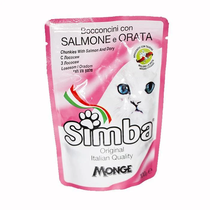 Simba Cat Salmón x 100 Gr