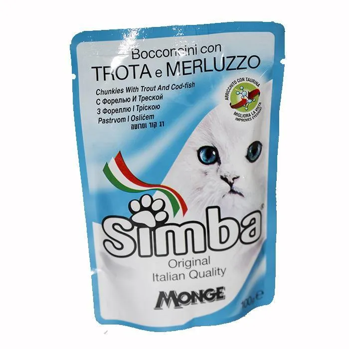 Simba Cat Trucha x 100 Gr