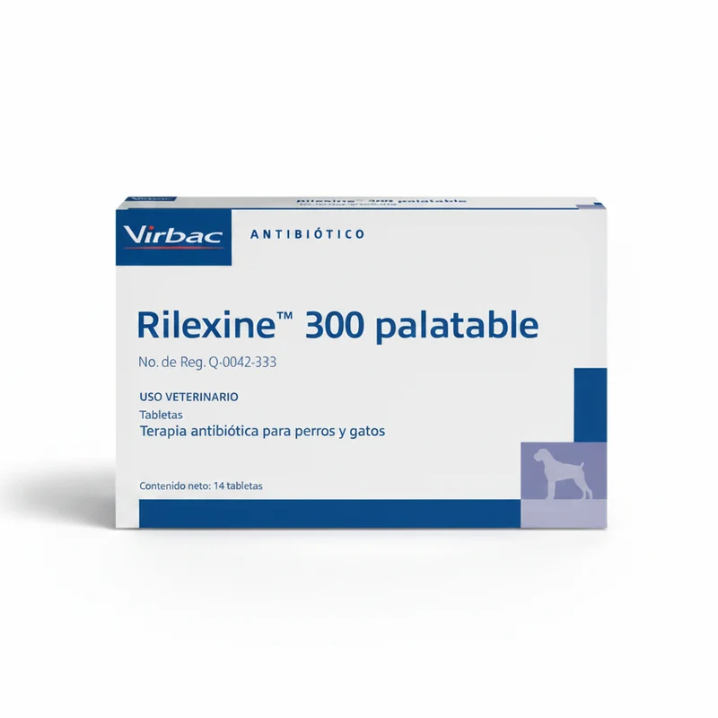 Rilexine 300 Palatable x 14 tabletas