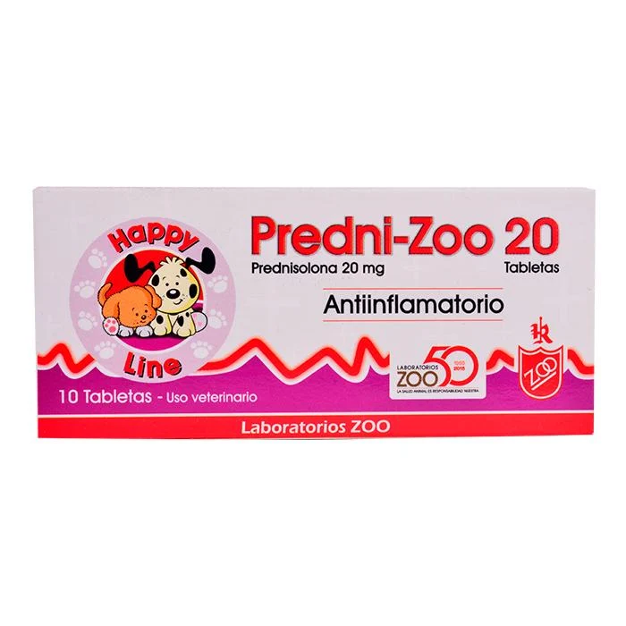 Predni-Zoo x 20 Mg (10 Tabletas)