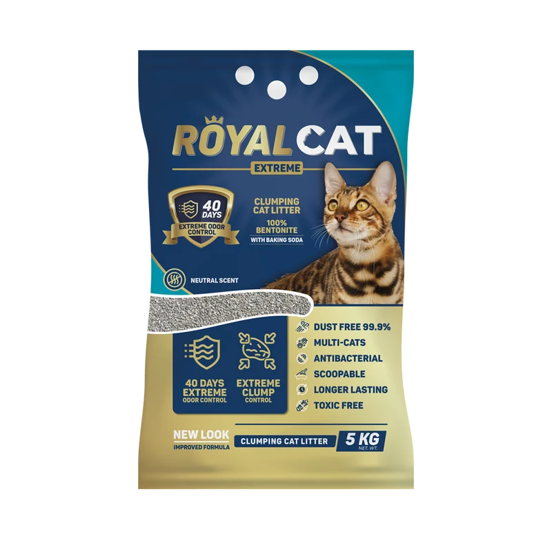 Royal Cat Scoopable Arena Para Gatos x 5 Kg (Sin Olor)