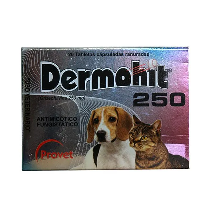 Dermohit 250 - 20 Tabletas