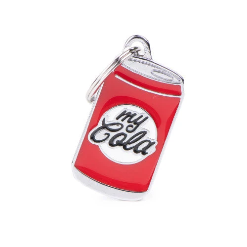 Placa ID en Forma de Coca Cola para Perros