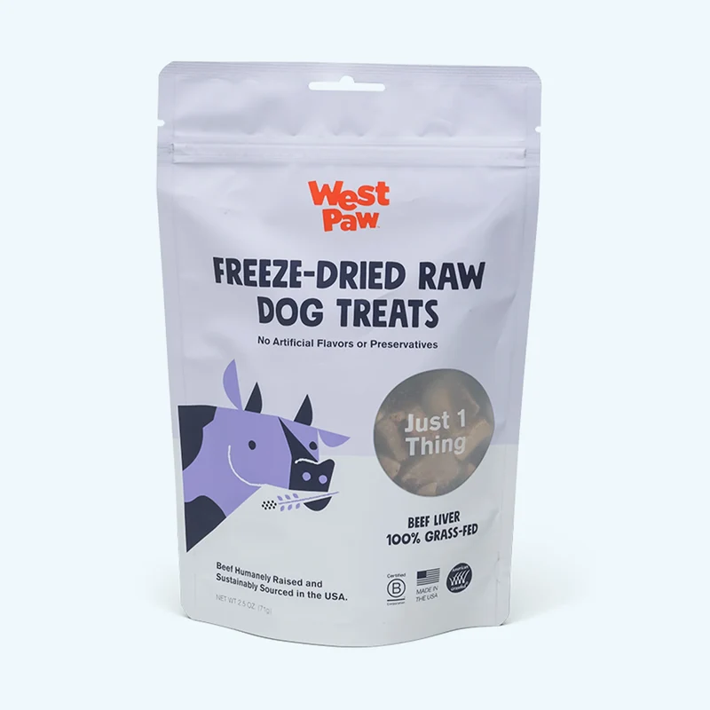 Premio Liofilizado de Hígado de Res para Perros - 100% Natural | West Paw