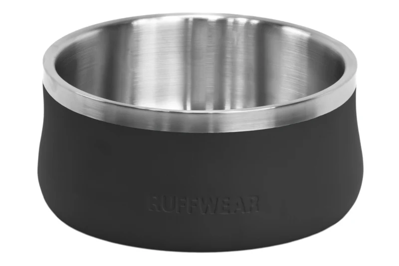 Plato de Acero Inoxidable Basecamp™ para Perros - Gris Basalto (Basalt Gray) | Ruffwear