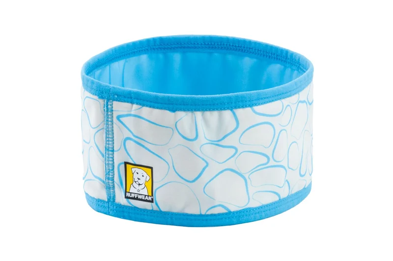 Swamp Cooler® Neck Gaiter Bandana de Enfriamiento para Perros - Azul (Biolumin Blue) | Ruffwear®