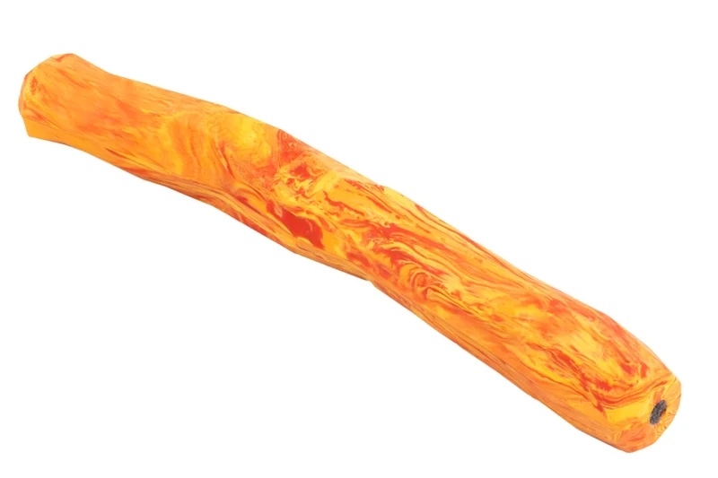 Gnawt-a-Stick® Naranja Salamandra (Salamander Orange) | Juguete para Perros p/Aventar y Flotar - Ruffwear®