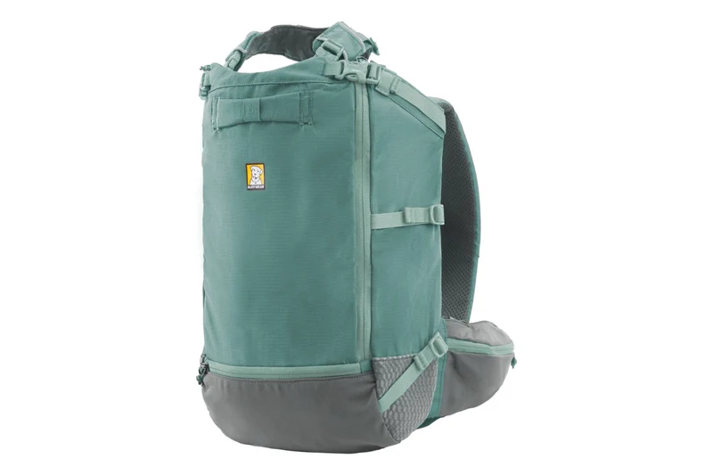 Mochila Transportadora Técnica para Perros Hitch Hiker™ - Verde Roca de Río (River Rock Green) | Ruffwear®
