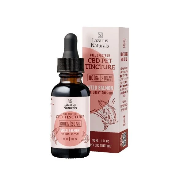 Aceite de Salmón de para Perros y Gatos de Lazarus Naturals