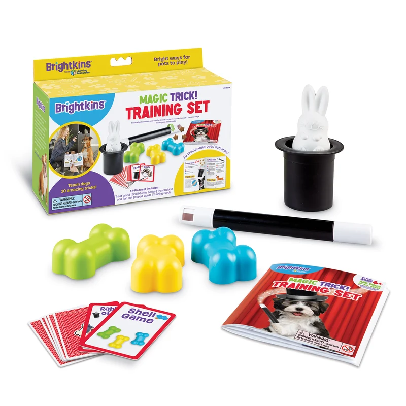 Magic Trick Set de Entrenamiento Canino con 10 Trucos de Brightkins