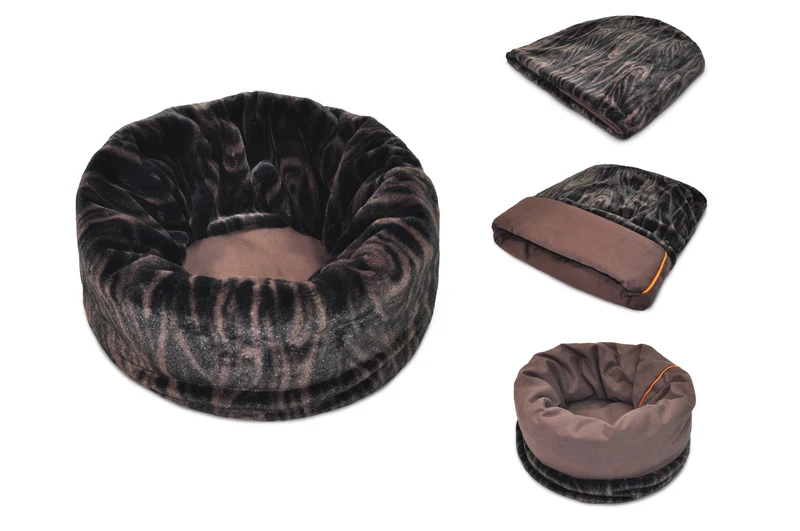 Cama Para Perros Snuggle Bed Marrón de Pet P.L.A.Y.