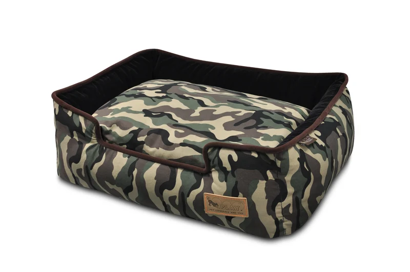 Cama Para Perros Camouflage Lounge Bed Tradicional de Pet P.L.A.Y.