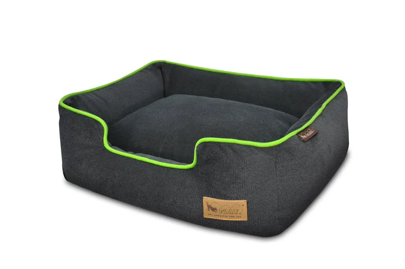 Cama Para Perros Urban Plush Lounge Bed Gris de Pet P.L.A.Y.