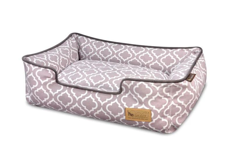 Cama Para Perros Moroccan Lounge Bed Ash Gray de Pet P.L.A.Y.