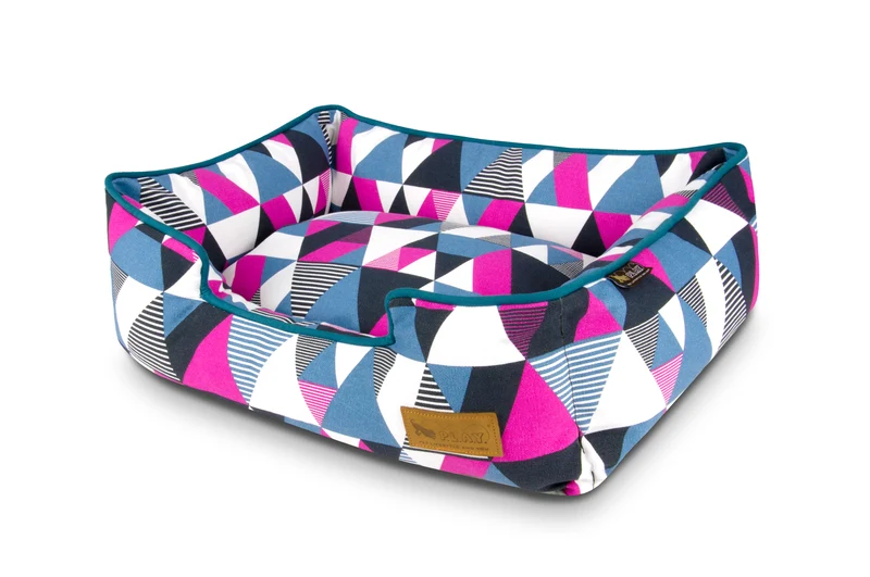 Cama Para Perros Mosaic Lounge Bed Soda Pop de Pet P.L.A.Y.
