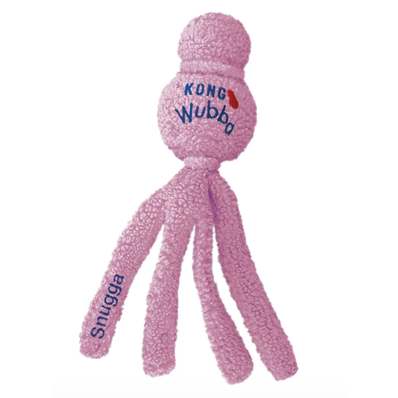 Snugga Wubba - Juguete Afelpado Rosa para Perros
