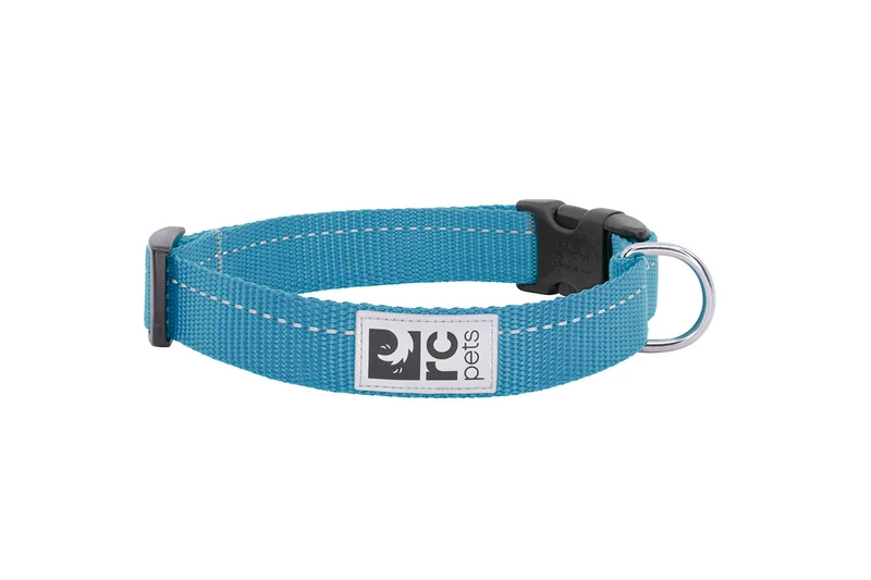 Primary Clip Collar Dark Teal c/Reflejante para Perros de RC Pets