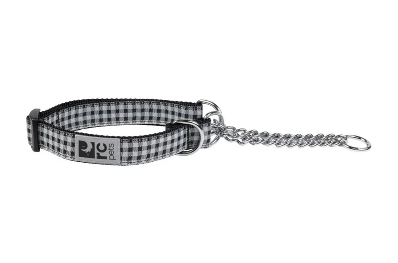 Collar de Entrenamiento Para Perros Martingale estilo Black Gingham