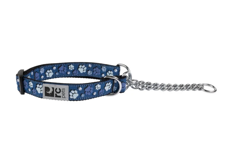 Collar de Entrenamiento Para Perros Martingale estilo Fresh Tracks Blue