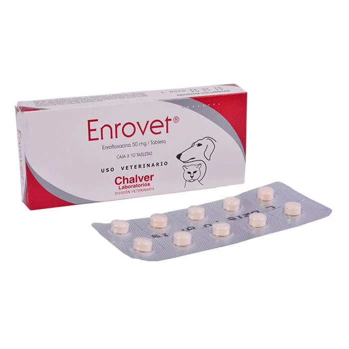 Enrovet x 50 Mg (10 Tabletas)