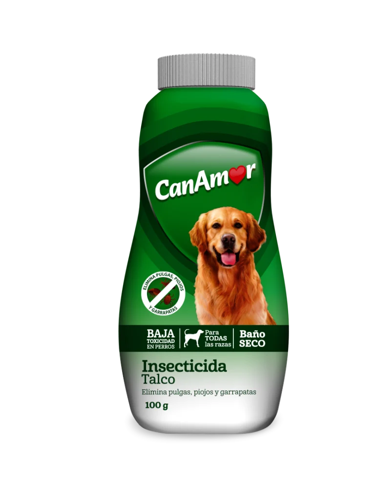 Talco Insecticida Perro Canamor x 100 Gr