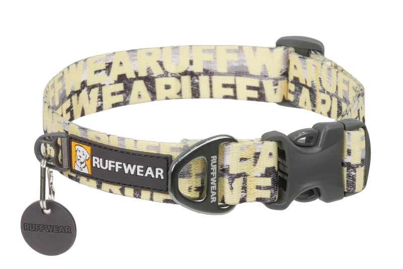 Collar para Perros Front Range® - Patrón Mountains Logo | Ruffwear