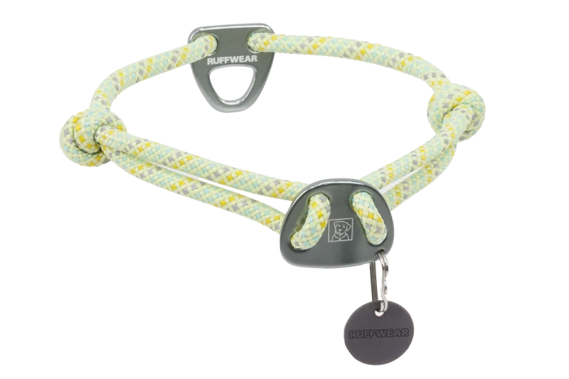 Collar de Cuerda Knot-a-Collar para Perros - Verde (Moss Green) | Ruffwear