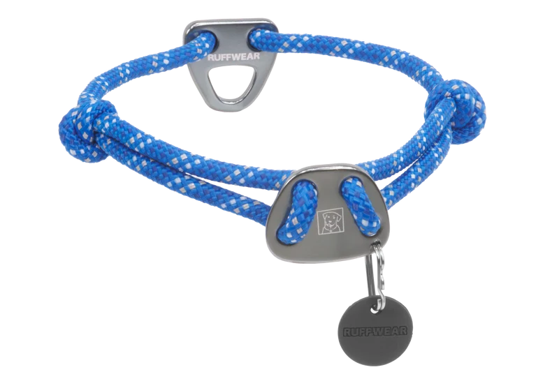 Collar de Cuerda Knot-a-Collar para Perros - Azul (Blue Pool) | Ruffwear