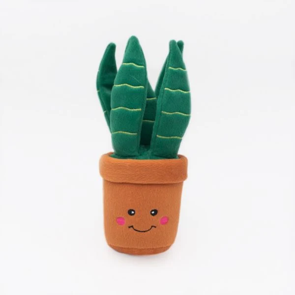 Planta Ornamental de Peluche - Zippy Snake Plant