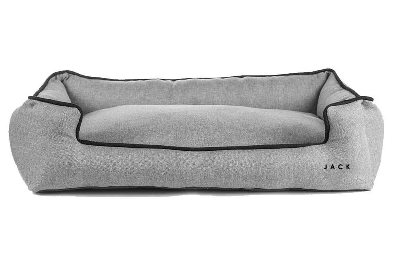 Cama para Perros Modelo Sofá en Gris