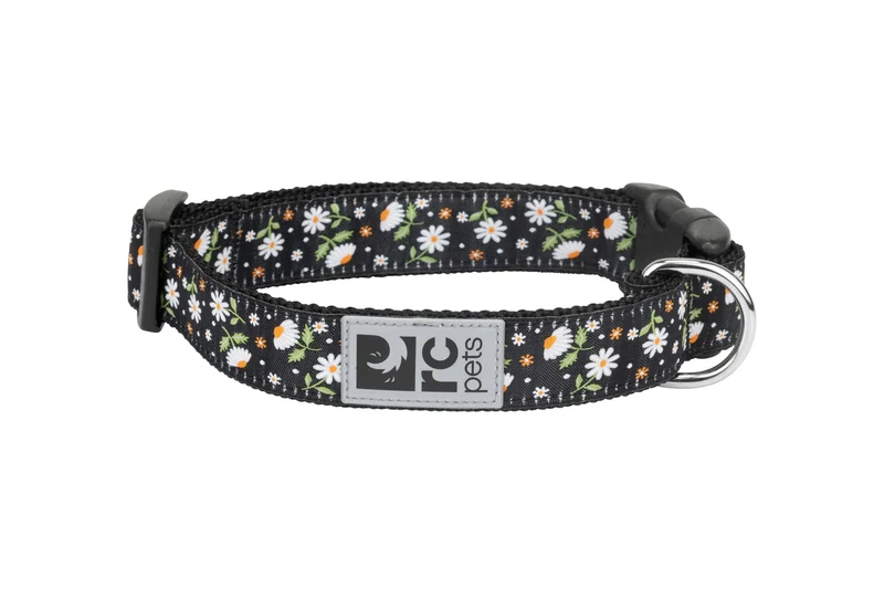 Clip Collar Modelo Daisies - Collar para Perros Daisies