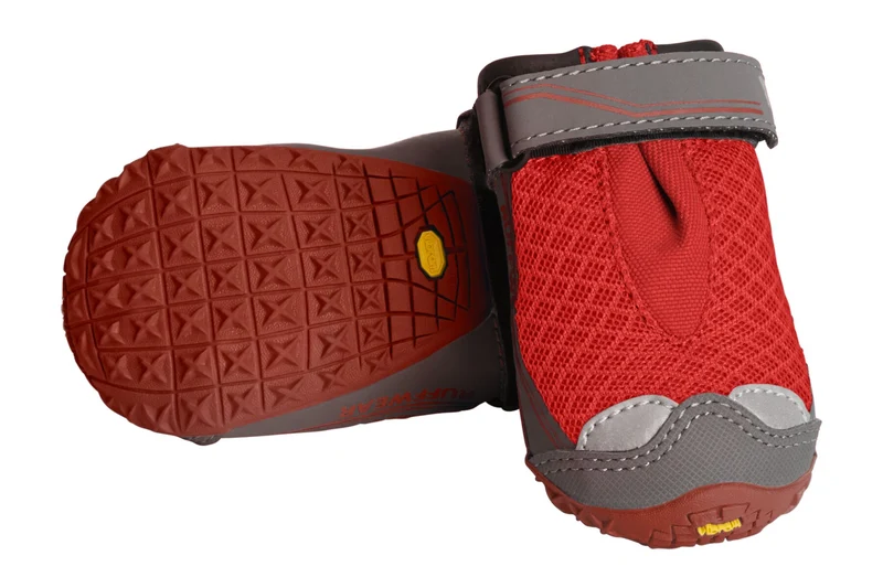 Botas para Perros Grip Trex™ de Ruffwear en Rojo (Red Sumac)(PAR DE BOTAS / 2 BOTAS)