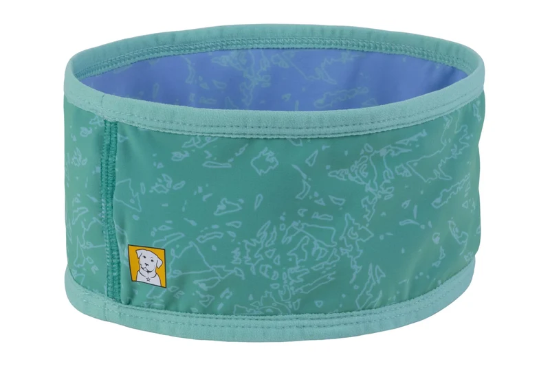 Swamp Cooler Neck Gaiter® Banda de Enfriamiento en Verde Aqua / Purpura de Ruffwear®