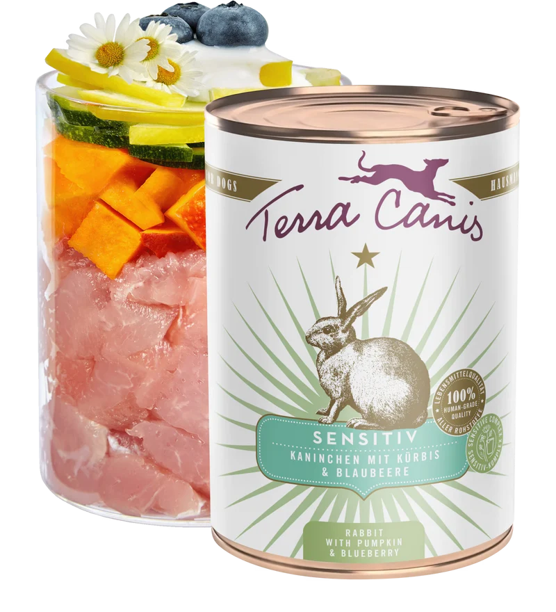 TERRA CANIS Sensitiv - Conejo con calabaza y arándanos