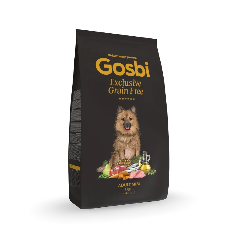 Gosbi | Exclusive Grain Free Dog Adult Mini Light (Pavo y pescado blanco)