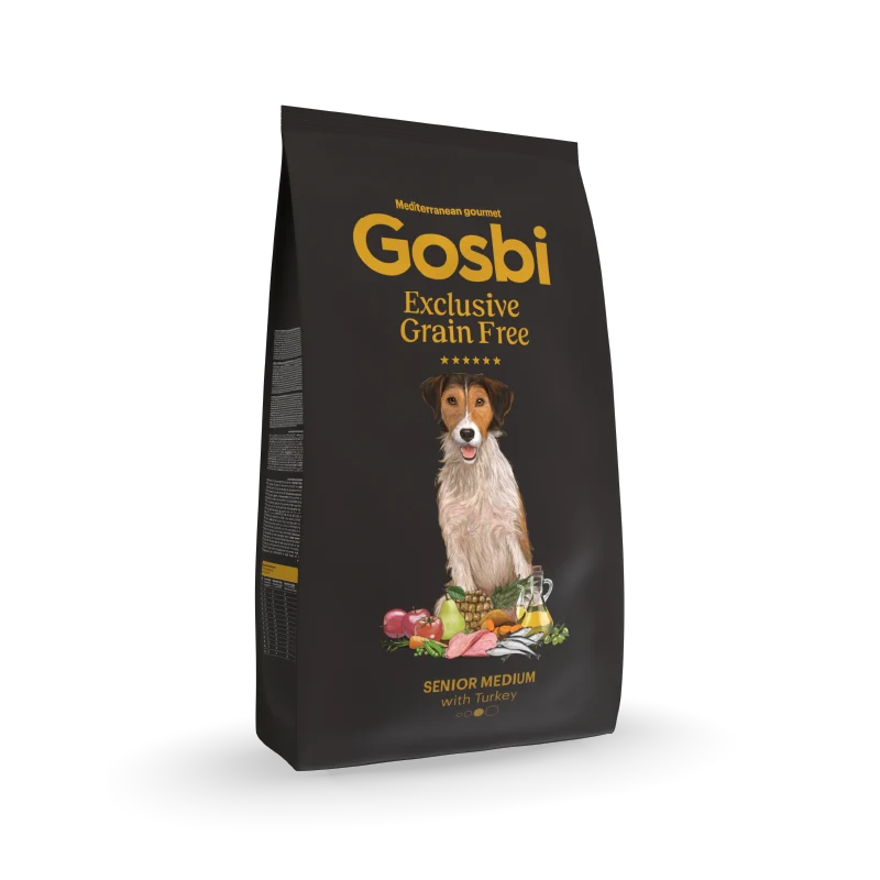 Gosbi | Exclusive Grain Free Dog Adult Senior Medium with Turkey (Pavo)