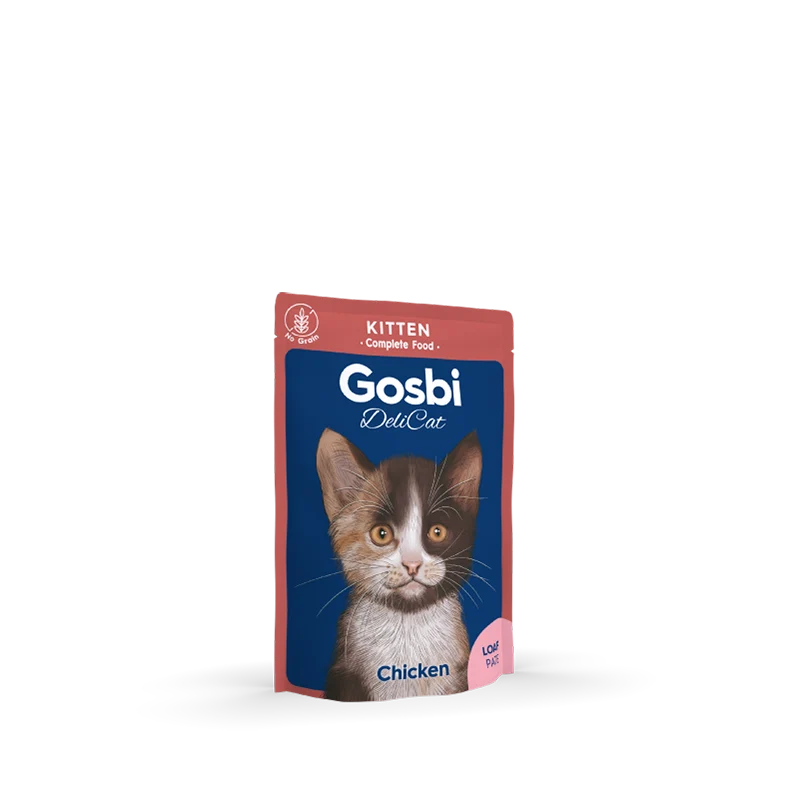 Gosbi | Delicat Kitten Chicken | Pollo para gatitos 70g
