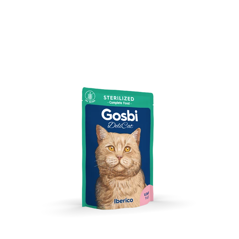 Gosbi | Delicat Sterilized Iberico | Cerdo con arándanos 70g