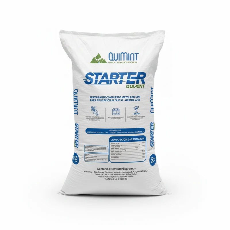 Quimint Starter Granulado X 50 Kg