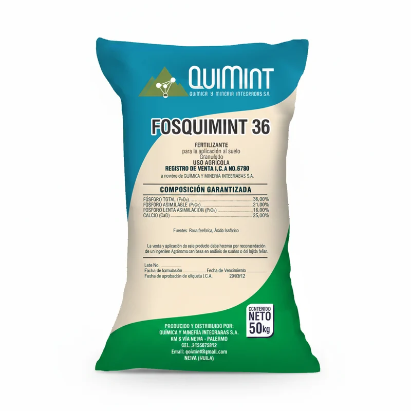 Fosquimint 36 Granulado X 50 Kg