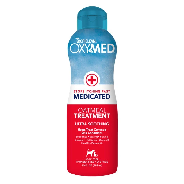 Anti Itch Acondicionador OxyMed x 20 oz - Restauración intensiva para piel y pelaje