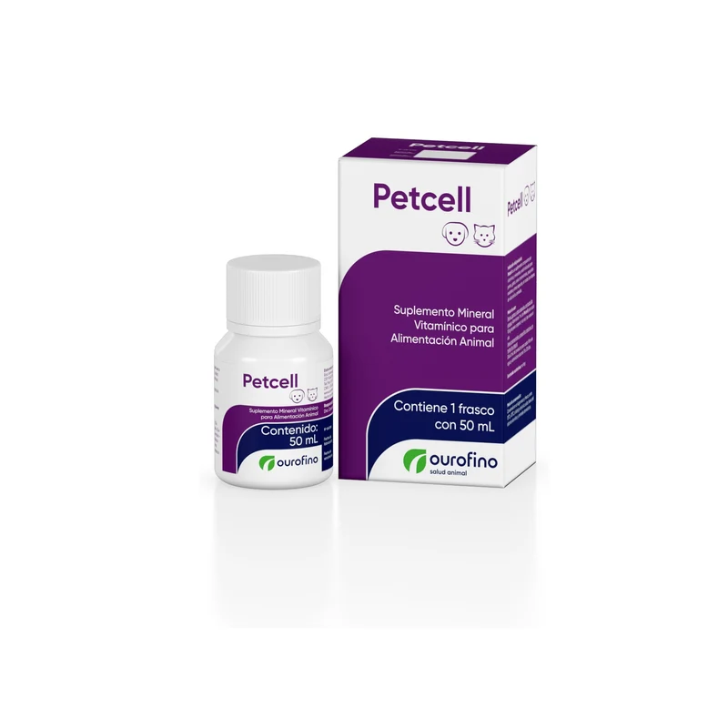Petcell x 50 ml - Suplemento mineral vitamínico
