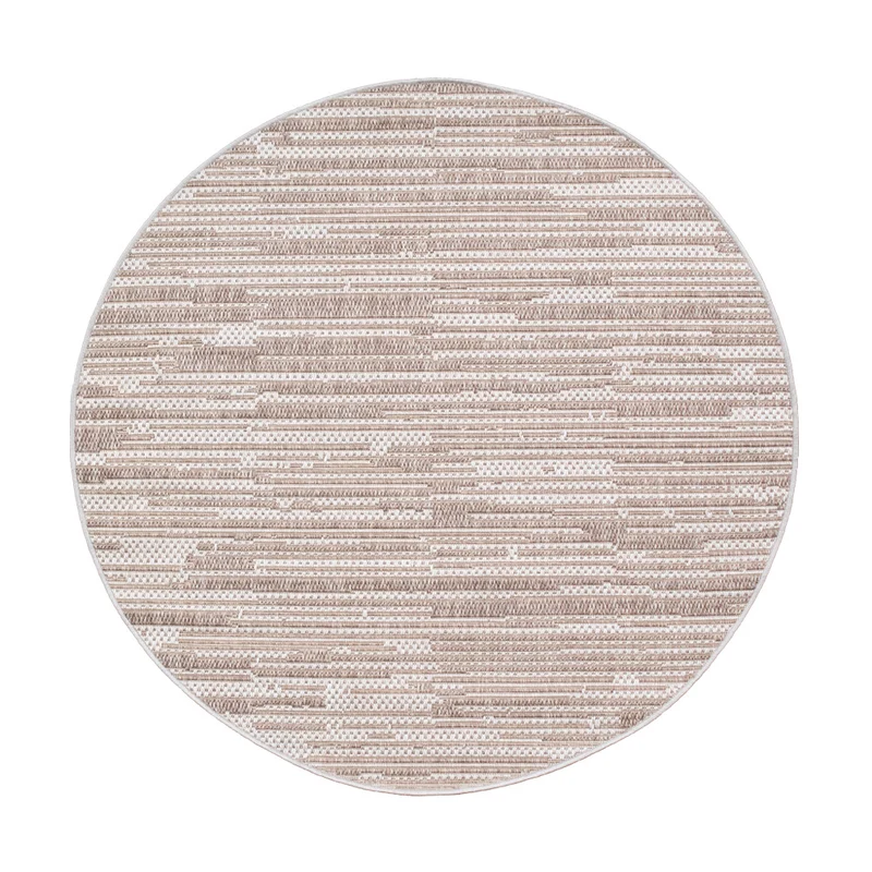 Tapete Sisal Poliéster Redondo NU813-070